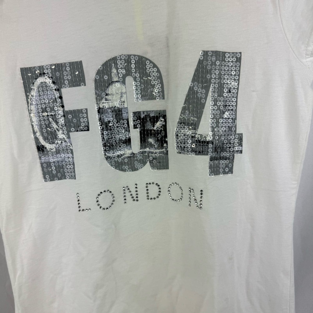 Girls FG4 T-shirt designed by George Davies. Kids Size 13. - Picture 2 of 7